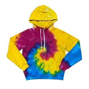 Polo Ralph Lauren Tie Dye Hooded Sweatshirt